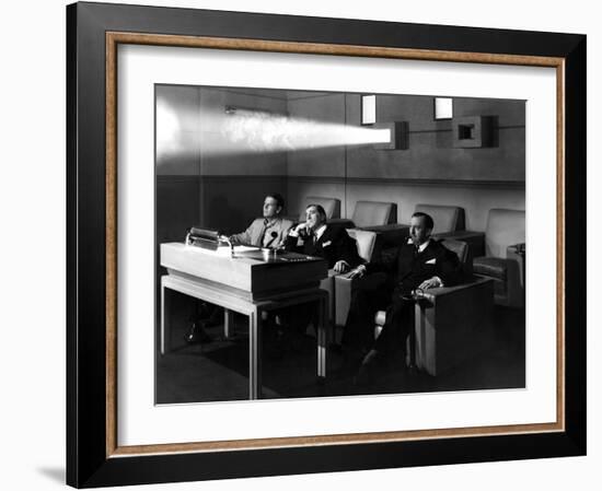 Sullivan's Travels, Joel McCrea, Robert Warwick, Porter Hall, 1941-null-Framed Photo