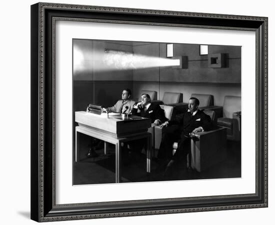 Sullivan's Travels, Joel McCrea, Robert Warwick, Porter Hall, 1941-null-Framed Photo