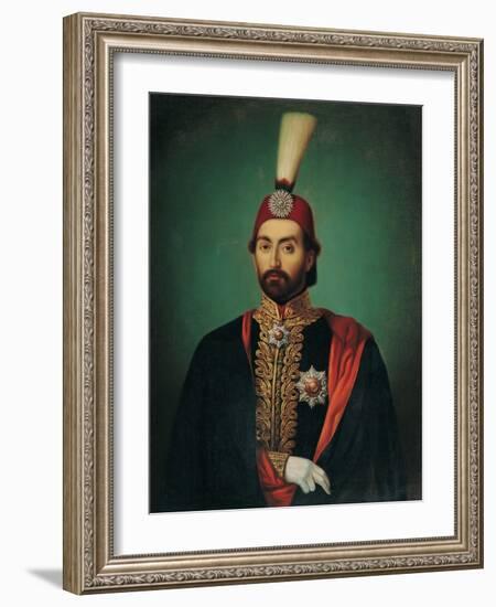 Sultan Abdülmecid I, Mid of the 19th C-null-Framed Giclee Print