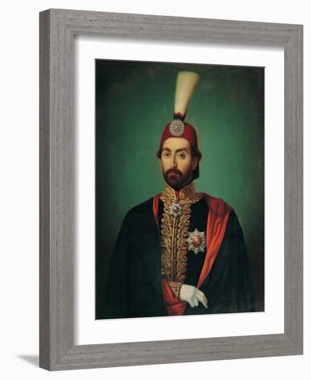 Sultan Abdülmecid I, Mid of the 19th C-null-Framed Giclee Print