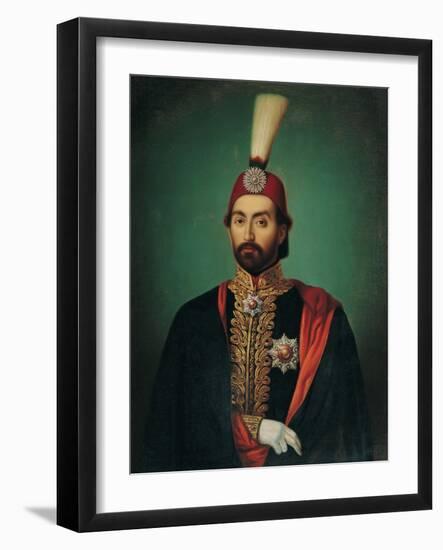 Sultan Abdülmecid I, Mid of the 19th C-null-Framed Giclee Print