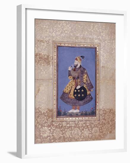 Sultan Abu'l-Hasan of Golconda, Late 17th Century-null-Framed Giclee Print