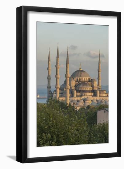 Sultan Ahmet Camii, the Blue Mosque-Guido Cozzi-Framed Premium Photographic Print