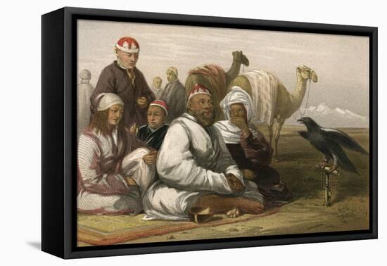Sultan and Family-null-Framed Stretched Canvas