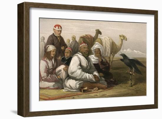Sultan and Family-null-Framed Art Print
