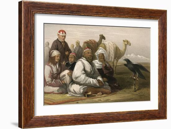 Sultan and Family-null-Framed Art Print