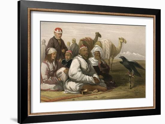 Sultan and Family-null-Framed Art Print