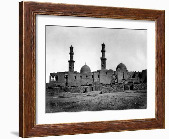 Sultan Barquq Mosque, Cairo, Egypt, 1878-Felix Bonfils-Framed Giclee Print