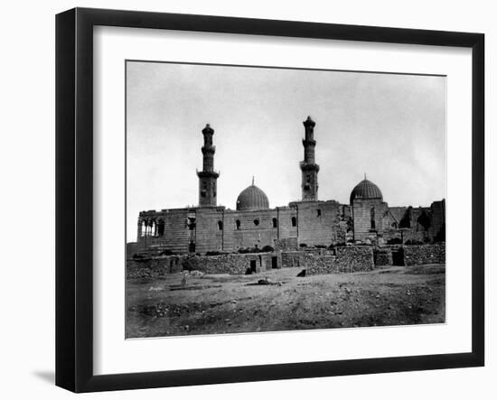 Sultan Barquq Mosque, Cairo, Egypt, 1878-Felix Bonfils-Framed Giclee Print