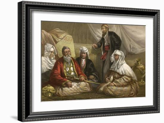 Sultan of Kyrgyzstan-null-Framed Art Print