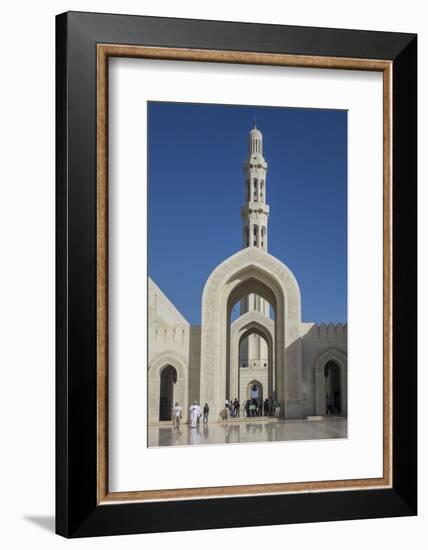 Sultan Qaboos Mosque, Muscat, Oman, Middle East-Rolf Richardson-Framed Photographic Print