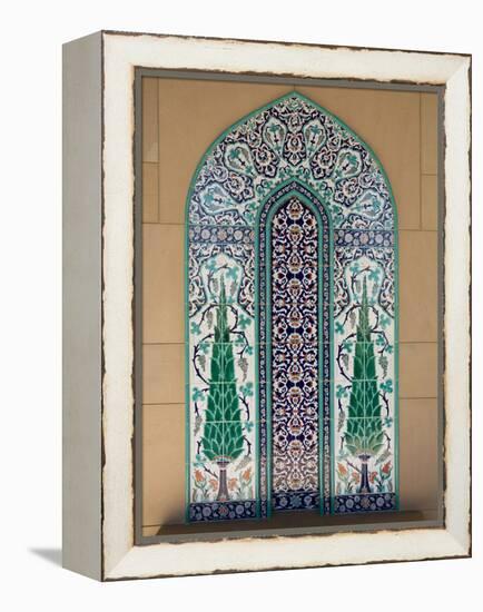 Sultan Quaboos Great Mosque, Muscat, Oman, Middle East-Angelo Cavalli-Framed Premier Image Canvas