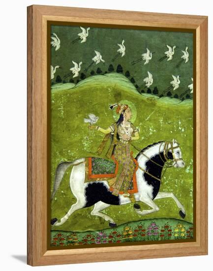 Sultan Razia of Delhi, 18th Century, Archaeological Museum, Red Fort, Delhi, India, Asia-Peter Barritt-Framed Premier Image Canvas