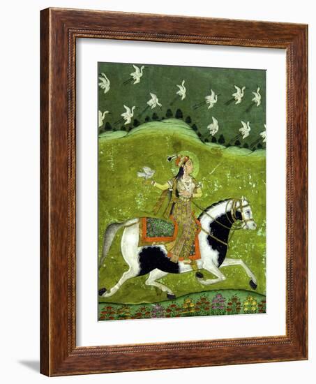 Sultan Razia of Delhi, 18th Century, Archaeological Museum, Red Fort, Delhi, India, Asia-Peter Barritt-Framed Photographic Print