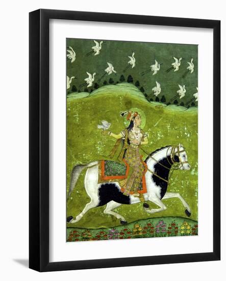 Sultan Razia of Delhi, 18th Century, Archaeological Museum, Red Fort, Delhi, India, Asia-Peter Barritt-Framed Photographic Print