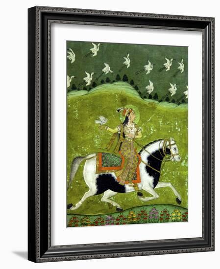 Sultan Razia of Delhi, 18th Century, Archaeological Museum, Red Fort, Delhi, India, Asia-Peter Barritt-Framed Photographic Print