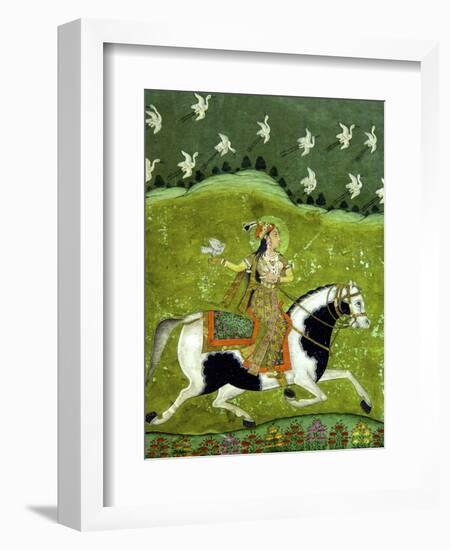 Sultan Razia of Delhi, 18th Century, Archaeological Museum, Red Fort, Delhi, India, Asia-Peter Barritt-Framed Photographic Print