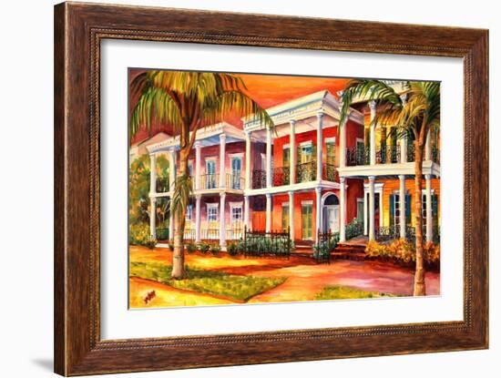 Sultry Day on Esplanade Ave.-Diane Millsap-Framed Art Print