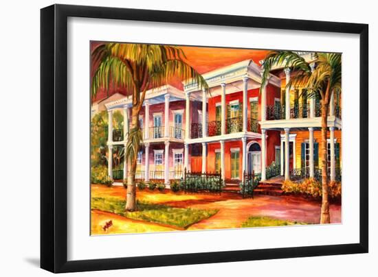 Sultry Day on Esplanade Ave.-Diane Millsap-Framed Art Print