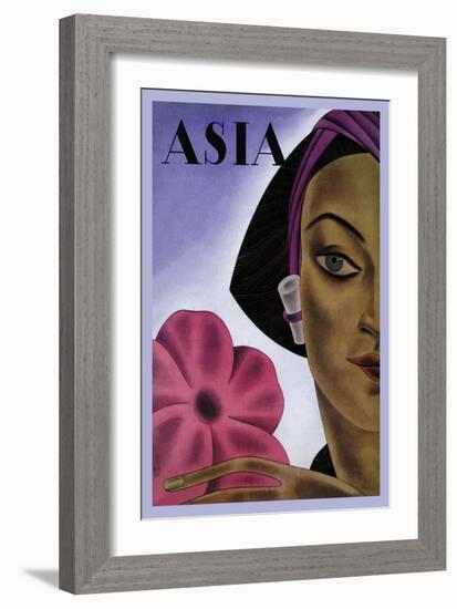 Sumatran Mode in Millinery-Frank Mcintosh-Framed Art Print