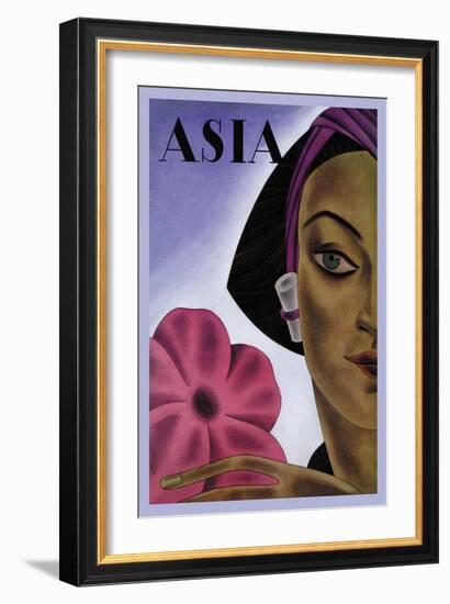 Sumatran Mode in Millinery-Frank Mcintosh-Framed Art Print