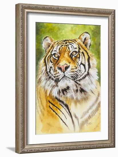 Sumatran Tiger-Barbara Keith-Framed Giclee Print