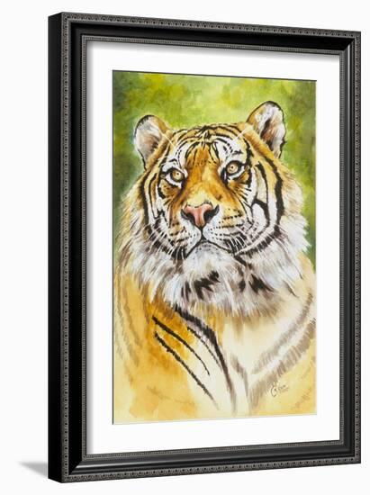 Sumatran Tiger-Barbara Keith-Framed Giclee Print