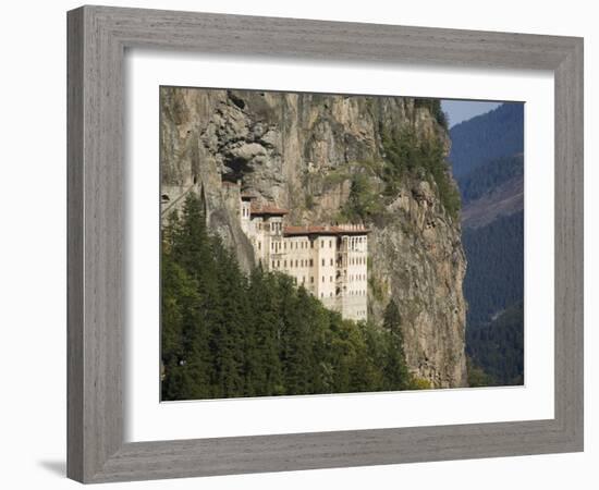 Sumela Monastery, Trabzon, Anatolia, Turkey, Asia Minor, Eurasia-Rolf Richardson-Framed Photographic Print