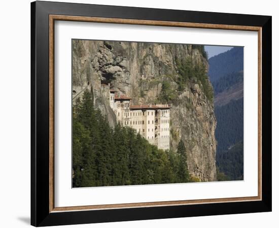 Sumela Monastery, Trabzon, Anatolia, Turkey, Asia Minor, Eurasia-Rolf Richardson-Framed Photographic Print