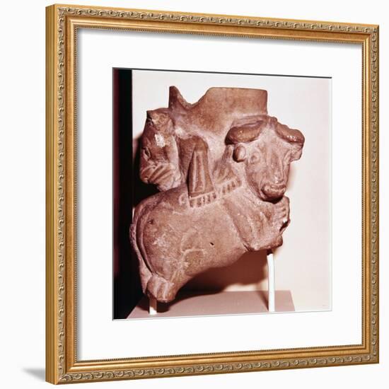 Sumerian Libartion Vase from Uruk (Warka), Southern Iraq, c2900 BC-Unknown-Framed Giclee Print