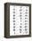 Sumerian Number System-Science Source-Framed Premier Image Canvas