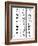 Sumerian Number System-Science Source-Framed Giclee Print