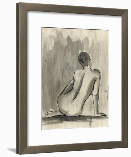 Sumi-e Figure II-Ethan Harper-Framed Art Print