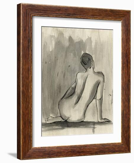 Sumi-e Figure II-Ethan Harper-Framed Art Print