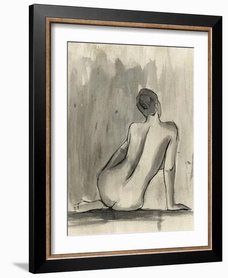 Sumi-e Figure II-Ethan Harper-Framed Art Print