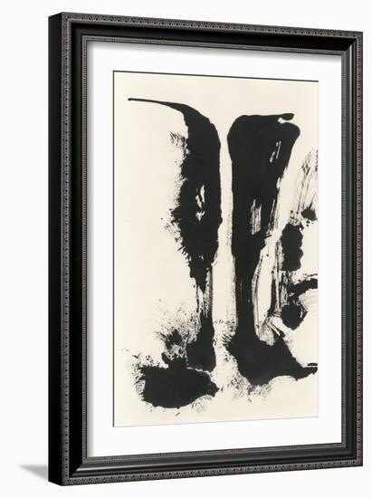 Sumi Waterfall View V-Chris Paschke-Framed Art Print