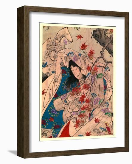 Sumiyoshi No Meigetsu-Tsukioka Yoshitoshi-Framed Giclee Print