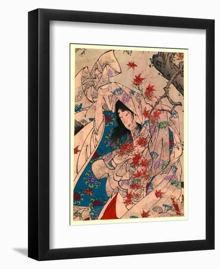 Sumiyoshi No Meigetsu-Tsukioka Yoshitoshi-Framed Giclee Print