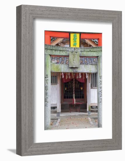 Sumiyoshi Temple, Fukuoka, Kyushu, Japan-Ian Trower-Framed Photographic Print