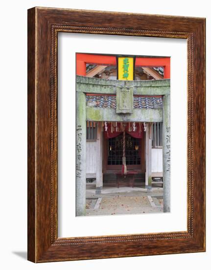 Sumiyoshi Temple, Fukuoka, Kyushu, Japan-Ian Trower-Framed Photographic Print