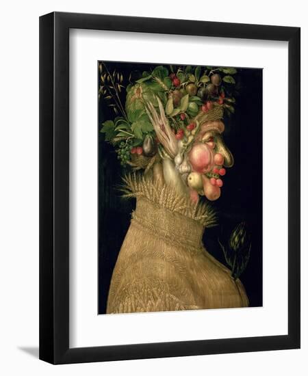 Summer, 1563-Giuseppe Arcimboldo-Framed Giclee Print