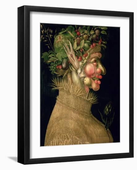 Summer, 1563-Giuseppe Arcimboldo-Framed Giclee Print