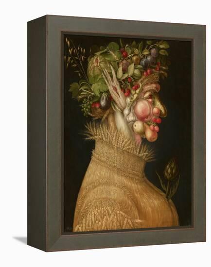 Summer, 1563-Giuseppe Arcimboldo-Framed Premier Image Canvas