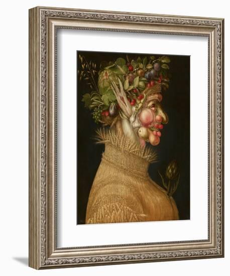 Summer, 1563-Giuseppe Arcimboldo-Framed Giclee Print