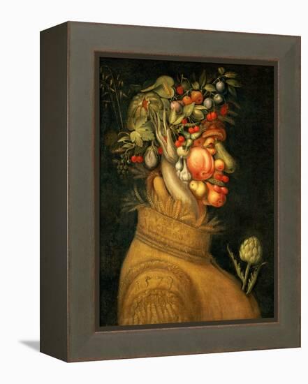 Summer, 1573-Giuseppe Arcimboldo-Framed Premier Image Canvas