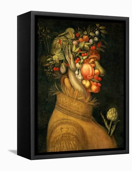 Summer, 1573-Giuseppe Arcimboldo-Framed Premier Image Canvas