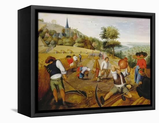 Summer, 1590-Pieter Bruegel the Elder-Framed Premier Image Canvas