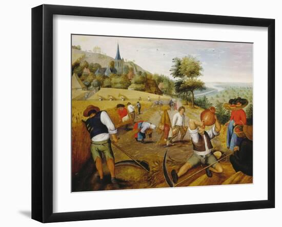 Summer, 1590-Pieter Bruegel the Elder-Framed Giclee Print