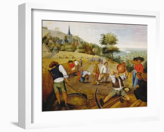 Summer, 1590-Pieter Bruegel the Elder-Framed Giclee Print