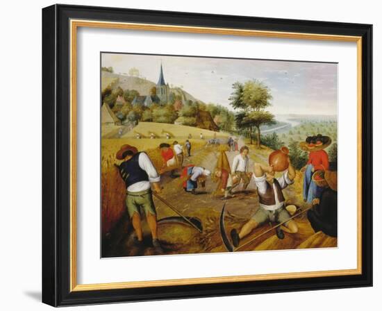 Summer, 1590-Pieter Bruegel the Elder-Framed Giclee Print